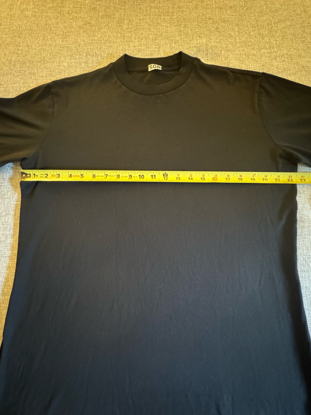 Son Of A Tailor Black Supima Cotton T-Shirt Size Large - Picture 10 of 15
